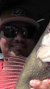 BIG walleye caught at Willard Bay, Utah!, Patrick Palepoi from  @sandyutahscheels catches a big walleye for Willard Bay. It’s the biggest  catch of the day. The fish was so aggressive it bent the lure!, ...