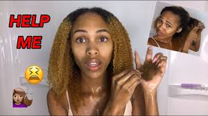 They often play outdoors, so the chances that it moisturizes the dry scalp and conditions dry hair, hence helping in detangling the hair. My Hair Is Dry Tangled And Shedding Youtube