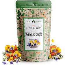 Contains at least 4,500 seeds. Wildflower Seeds Bulk Mix Of 24 Different Varieties Of Non Gmo Wildflower Seeds 3oz Bee And Butterfly Garden Seeds Colorful Perennial Flower Seeds American Wildflower Seeds For Your Garden Pricepulse