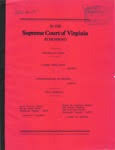 Virginia Supreme Court Records, Volume 222