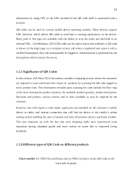 Research Information Elements In Qr Code