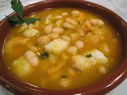 Bacalao con alubias