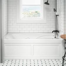 Clean lines and quality construction make the wright tub the perfect option for anyone desiring a more modern whether you want a nice long soaker tub, a gentle airbath, or are ready to go full blast with a whirlpool, these luxurious americh tubs won't disappoint. Jacuzzi Cetra 60 X 32 Drop In Soaking Acrylic Bathtub Perigold