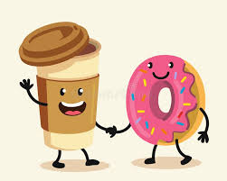 Coffee Donut Stock Illustrations – 26 ...