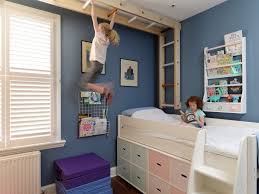 Feature a blue dresser in your room to add brightness. 75 Beautiful Kids Room With Blue Walls Pictures Ideas Style Transitional August 2021 Houzz