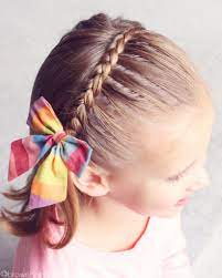 No Title Side Ponytail Hairstyles Kids Hairstyles Lace Headband Braid