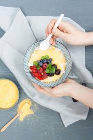 Foodblog Susse Fruhstuckspolenta Mit Kokosmilch Rezepte Polenta Suss Fruhstuck Gesund