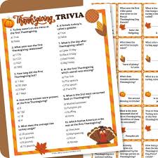 This covers everything from disney, to harry potter, and even emma stone movies, so get ready. 60 Thanksgiving Trivia Questions And Answers Printable Mrs Merry