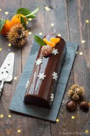 Buche Aux Marrons Clementine Glacage Miroir Au Cacao Recette Buche De Noel Aux Marrons Buche Aux Marrons Recette Buche De Noel