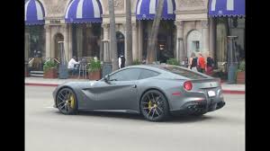 The ferrari f12 berlinetta is ferrari's replacement for the 599 gtb and the company has thrown everything at it to ensure it's vastly quicker than its seminal predecessor, but also that it's more enjoyable at low speeds. Matte Grey Ferrari F12 Berlinetta Youtube