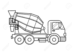 The spruce / ashley deleon nicole these free pumpkin coloring pages will be sna. Coloring Page Outline Of Concrete Mixer Construction Vehicles Coloring Book For Kids Royalty Free Cliparts Vectors And Stock Illustration Image 141864636