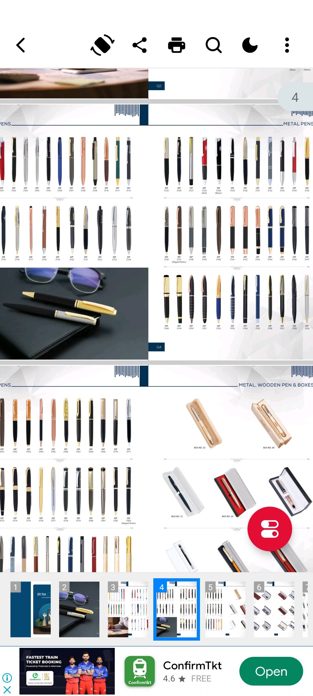 Plastic Ball Pens · Metal Ball Pen · Metal pen Sets · Meta product image