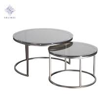 Bright copper and glass, on the. Round Metal Coffee Tables Glass Top Metal Occasional Tables Set 2pcs Nesting Tables Tea Table Set Buy Round Metal Coffee Tables Glass Top Metal Occasional Tables Set 2pcs Nesting Tables Tea Table Set
