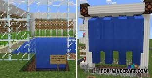 How to build a 3x3, 4x4,5x5 or even bigger door, try building some of these in your survival minecraft bedrock world for minecraft tutorials & minecraft updates. Redstone Creations Map Minecraft Pe