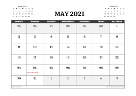 Printable May 2021 Calendar Canada In 2020 Calendar Uk 2021 Calendar Calendar Printables
