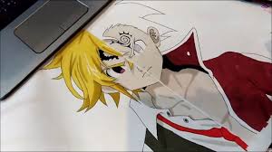 Speed Drawing Meliodas And Zeldris Seven Deadly Sins Nanatsu No Taizai Youtube Anime wallpaper, assorted anime characters poster, son goku, monkey d. speed drawing meliodas and zeldris
