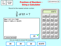 How do you calculate decimals to fractions? Using A Calculator Mathsframe