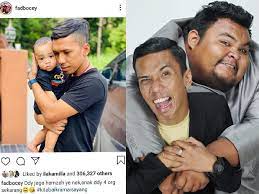 Fad bocey masih mencari nama anak. Fad Bocey Akan Jaga Anak Abam