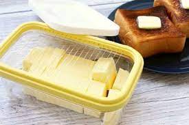 ニトリで999円の カットできちゃうバターケース がめっちゃ便利 約5グラムに切り分けてそのまま保存 えん食べ バターケース バター 保存 ニトリ