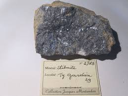 There is no official abbreviation for this meteorite. Stibine Mine De Ty Gardien Quimper Finistere