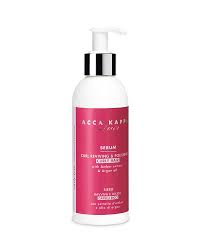 If it's volume you're after, fluff the hair with your fingers without raking through it. Curly Reviving Polishing Serum Acca Kappa