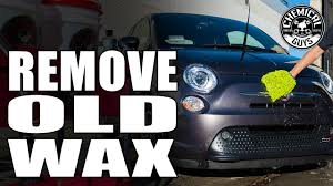 There is a horizontal bar, the first 3 run in to it, the fourth one bends over and doesnt hit it. How To Remove Old Car Wax Chemical Guys Clean Slate Youtube