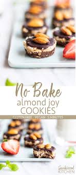 5 Minute No Bake Almond Joy Cookies Almond Joy Cookies Recipes Real Food Recipes