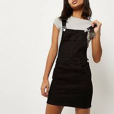 Black Denim Overall Dress Overalls Rompers Jumpsuits Women Denim Overall Dress Overall Dress Pinafore Dress Outfit