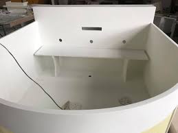 Get the best deal for bath cushion baby bath tubs from the largest online selection at ebay.com. Techno Surfaces Baby Hydro Bath In Corian Glacier White With Seat Almost Ready To Be Transported To Our Client In Johannesburg Can T Wait To Get Pictures When It Is In Use