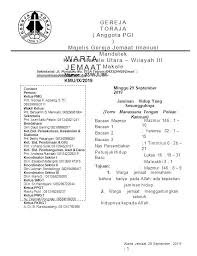 Liturgi iv liturgi dialog prolog: Gereja Toraja Anggota Pgi Majelis Gereja Jemaat Imanuel Mandetek Klasis Makale Utara Wilayah Iii Makale Sekretariat Jl Pongtiku No 513 A Telpon 0423 24429 Ppt Download