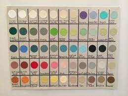 Paint Colors Chalk Color Chart