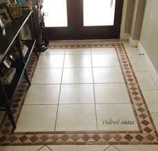 Painting Floor Tile Pinterest Addict Tile Floor Flooring Entryway Tile