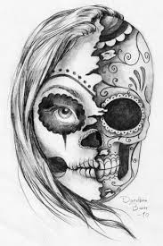 Sugar Skull Tattoo Tumblr Skulls Drawing Sugar Skull Drawing Skull Drawing