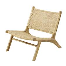 Fauteuil En Rotin Tresse Ticao Maisons Du Monde Rattan Sessel Sessel Armlehnen