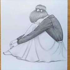 I have always had a special interest in art and nature. Alone Girl Pencil Sketch Tutorial Video In 2021 Girly Drawings Beauty Art Drawings Girl Sketch