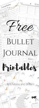 Maybe you would like to learn more about one of these? Free Bullet Journal Printables