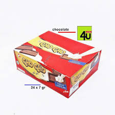 16 sdm tepung terigu serbaguna, 1 buah kuning telur, 200 gr mentega, 6 sdm gula halus, 2 sdm susu bubuk dancow, 3 sdm coklat bubuk, 2 sdm tepung maizena, slice kacang almond secukupnya, secukupnya choco chip. Jual Cho Cho Mini Chocolate Bar 7 G 1 Kotak 24 Pcs Online April 2021 Blibli