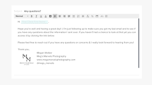 Wedding Photographer Email Templates Free
