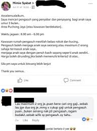 Kali ini parentalk membahas drama pengasuh anak. Letak Anak Awak Dalam Peti Ais Baru Tahu Respon Netizen Apabila Ibu Ini Beri Ciri Ciri Pengasuh Yang Dicari Pa Ma