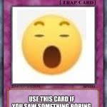 Trap Card Meme Generator Imgflip