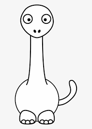 Have children complete the picture by drawing the missing elements. Brontosaurus Black White Stuffed Animal Halloween 555px Dinosaur Coloring Pages Transparent Png 555x1066 Free Download On Nicepng