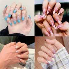 Photos tagged pink and purple. 24pcs Set Reusable Flame Fake Nails Acrylic Coffin Ballerina Blue Pink Purple Silver Fire Full Cover False Nails Nail Tips Nail Art Tools Kopa Till Laga Priser I Joom Webbutiken