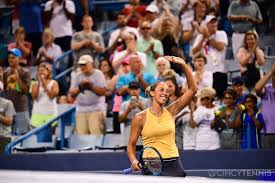 Madison keys beat simona halep for just the second time in seven meetings to advance to the quarterfinals of the wta tournament in cincinnati. Madison Keys Battles Past Simona Halep To Reach The Quarter Final In Cincinnati Ubitennis