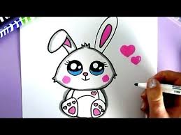 Animal drawings cute drawings indie drawings fairy drawings kawaii drawings fantasy creatures mythical creatures illustration art illustrations. How To Draw A Cute Bunny Rabbit Happy Drawings Youtube