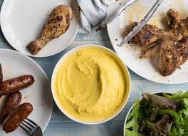 A Visually Stunning Side Dish Sweetcorn Puree Is The Perfect Accompaniment To Grilled And Barbecued Pureed Food Recipes Sweetcorn Puree Recipe Barbecued Meats