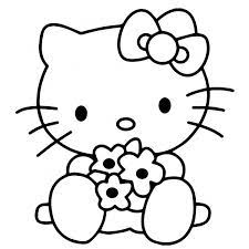 Disegni da colorare hello neighbor gratis. 71 Disegni Hello Kitty Da Colorare Per Bambine
