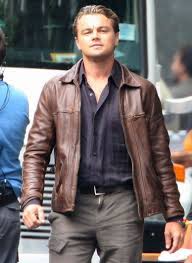 Leonardo Dicaprio Inception Leather Jacket Celebrities Leather Jacket Leather Jacket Outfit Men Leather Jacket Style