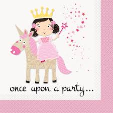 ¿cómo se juega a juego de unicornios bebés ? Set De 6 Servilletas Princesa Y Unicornio Comprar Online My Karamelli