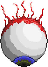 I Gave Eye Of Cthulhu Some Eyedrops Terraria Cthulhu Terrarium Eyes