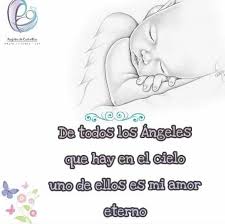 De Todos Los Angeles Que Hay En El Cielo Uno De Ellos Es Mi Amor Eterno Imagenes Y Frases De Luto En 2020 Perder Un Hijo Frases Para Un Angel